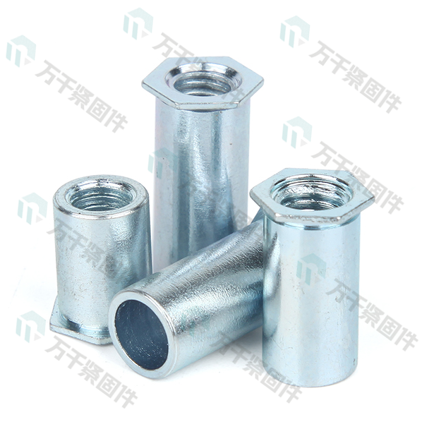 通孔六角压铆螺母柱 不锈钢（304/316）碳钢 合金钢