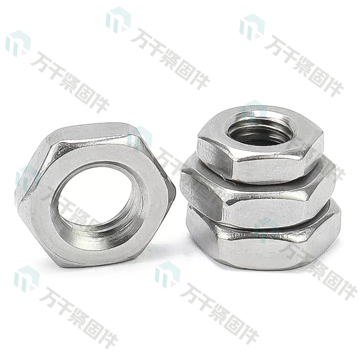 六角薄螺母 GB6172.1 不锈钢（304/316）碳钢 合金钢