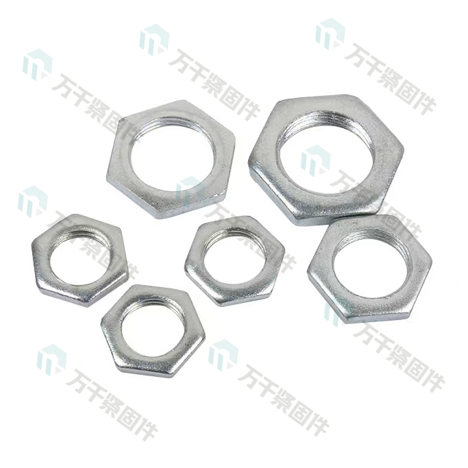 六角薄螺母 不锈钢（304/316）碳钢 合金钢